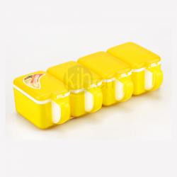 水晶調味盒(四位)