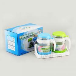 時尚玻璃調味瓶（二件套