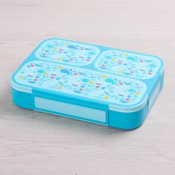 悠悅格子便當盒三格（10