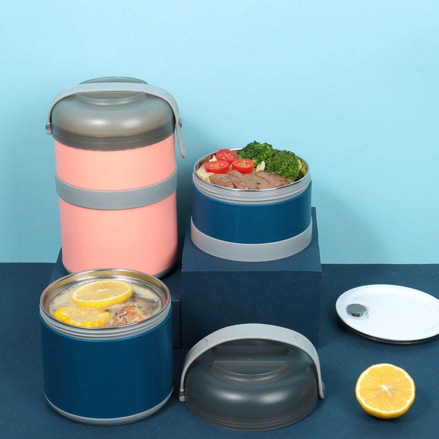 碗蓋式保溫不銹鋼飯盒