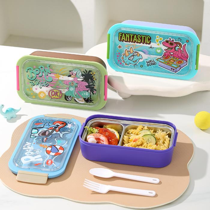 星樂卡通便當盒PP款750ml/不銹鋼款500ml